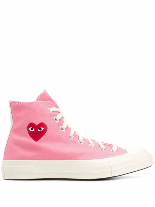 Converse x CDG PLAY Chuck 70 ROSE