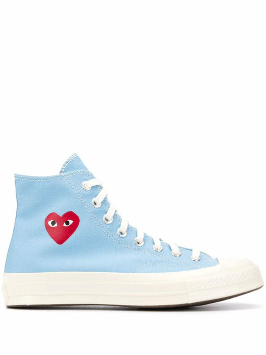 Converse x CDG PLAY Chuck 70 BLEU