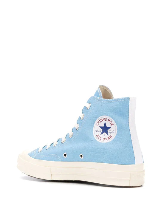 Converse x CDG PLAY Chuck 70 BLEU