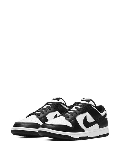 NIKE DUNK LOW - WHITE BLACK ( GS ) solde