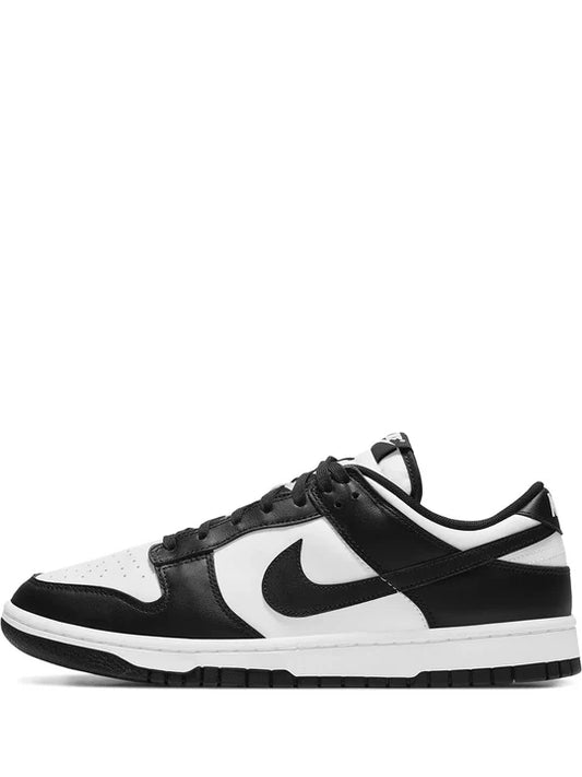 NIKE DUNK LOW - WHITE BLACK ( GS ) solde