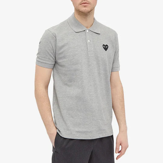 POLO COMME DES GARCONS PLAY - GRIS