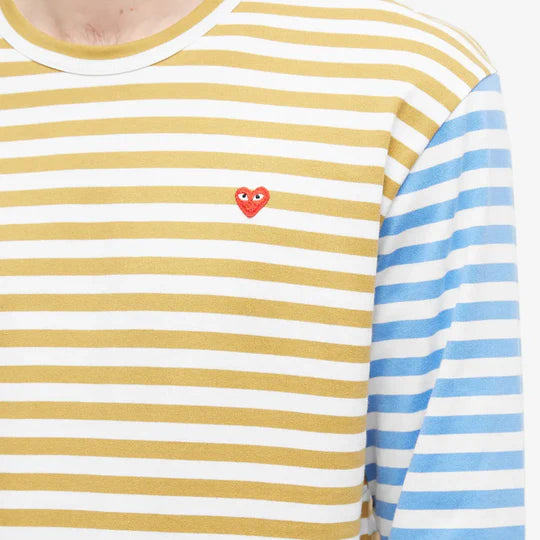 MANCHES LONGUE COMME DES GARCONS PLAY - RAYUR