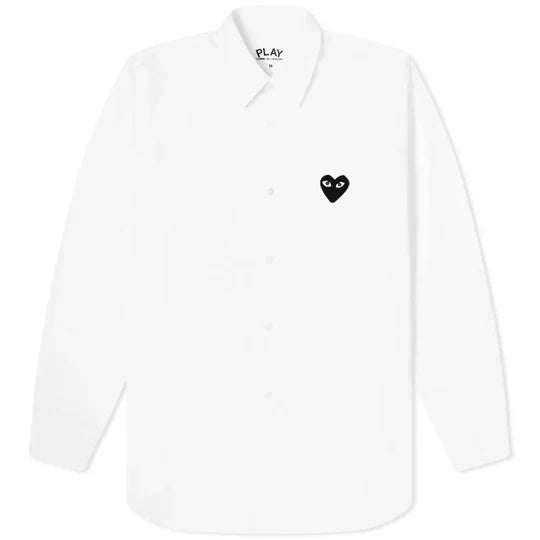 CHEMISE COMME DES GARCONS PLAY - BLANC